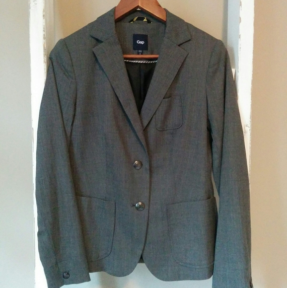 Gap 98% Wool Blazer, Size 8 - Picture 1 of 9